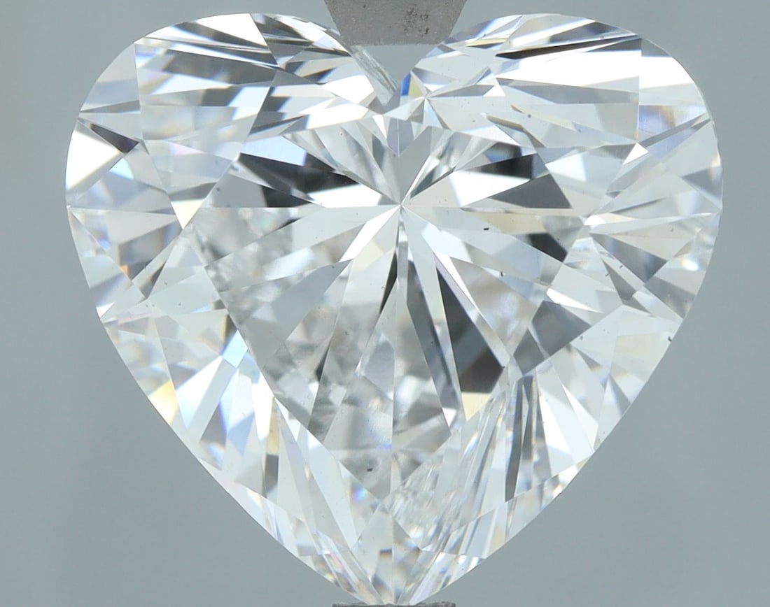 Loose Diamond - HEART 5.13ct D VS2: Loose Diamond - HEART 5.13ct D VS2 Source: This is a real non-mined Diamond that has been grown in a lab Shape: HEART Carats: 5.13 Color: D Clarity: VS2 Certification: IGI Video: