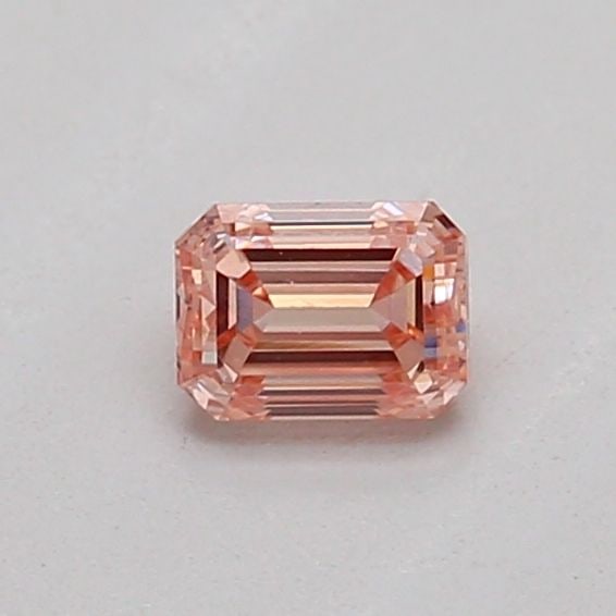 Loose Diamond - EMERALD 0.2ct Fancy Brownish Pink VS1: Loose Diamond - EMERALD 0.2ct Fancy Brownish Pink VS1 Source: This is a real non-mined Diamond that has been grown in a lab Shape: EMERALD Carats: 0.2 Color: Fancy Brownish Pink Certification: IGI PLE