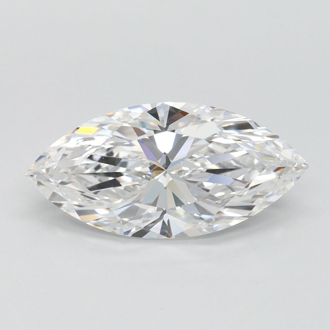 Loose Diamond - MARQUISE 1.59ct D IF: Loose Diamond - MARQUISE 1.59ct D IF Source: This is a real non-mined Diamond that has been grown in a lab Shape: MARQUISE Carats: 1.59 Color: D Clarity: IF Certification: IGI Video: