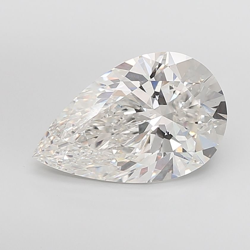 Loose Diamond - PEAR 10.1ct F VVS2: Loose Diamond - PEAR 10.1ct F VVS2 Source: This is a real non-mined Diamond that has been grown in a lab Shape: PEAR Carats: 10.1 Color: F Clarity: VVS2 Certification: IGI Video: