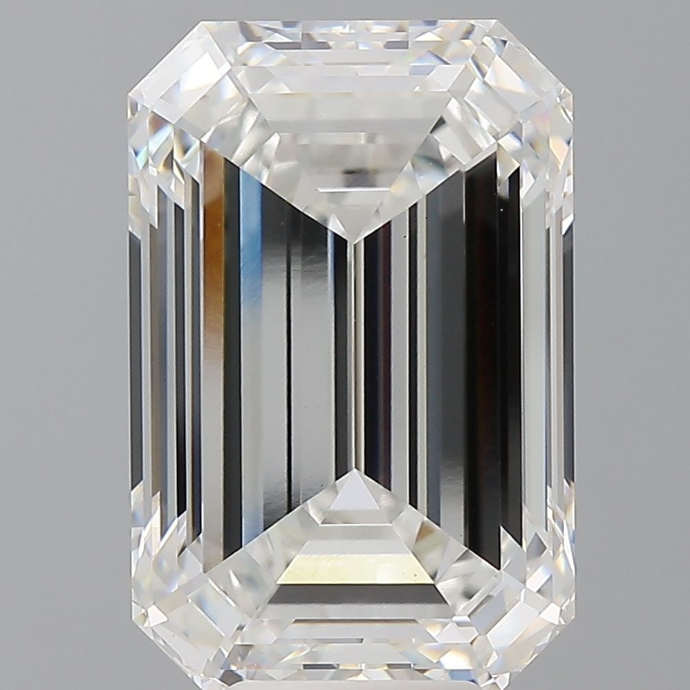Loose Diamond - EMERALD 9.06ct F VVS2: Loose Diamond - EMERALD 9.06ct F VVS2 Source: This is a real non-mined Diamond that has been grown in a lab Shape: EMERALD Carats: 9.06 Color: F Clarity: VVS2 Certification: IGI Video: