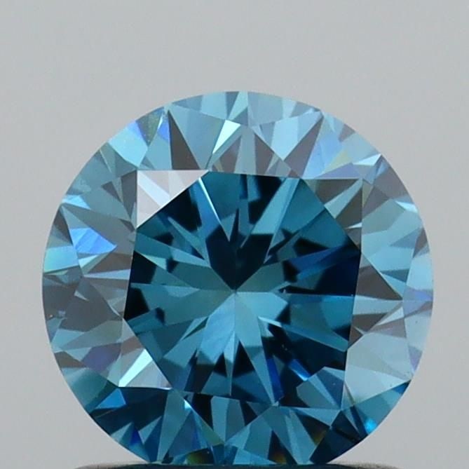 Loose Diamond - ROUND 1.0ct Fancy Vivid Blue VS2: Loose Diamond - ROUND 1.0ct Fancy Vivid Blue VS2 Source: This is a real non-mined Diamond that has been grown in a lab Shape: ROUND Carats: 1.0 Color: Fancy Vivid Blue Certification: IGI Video: