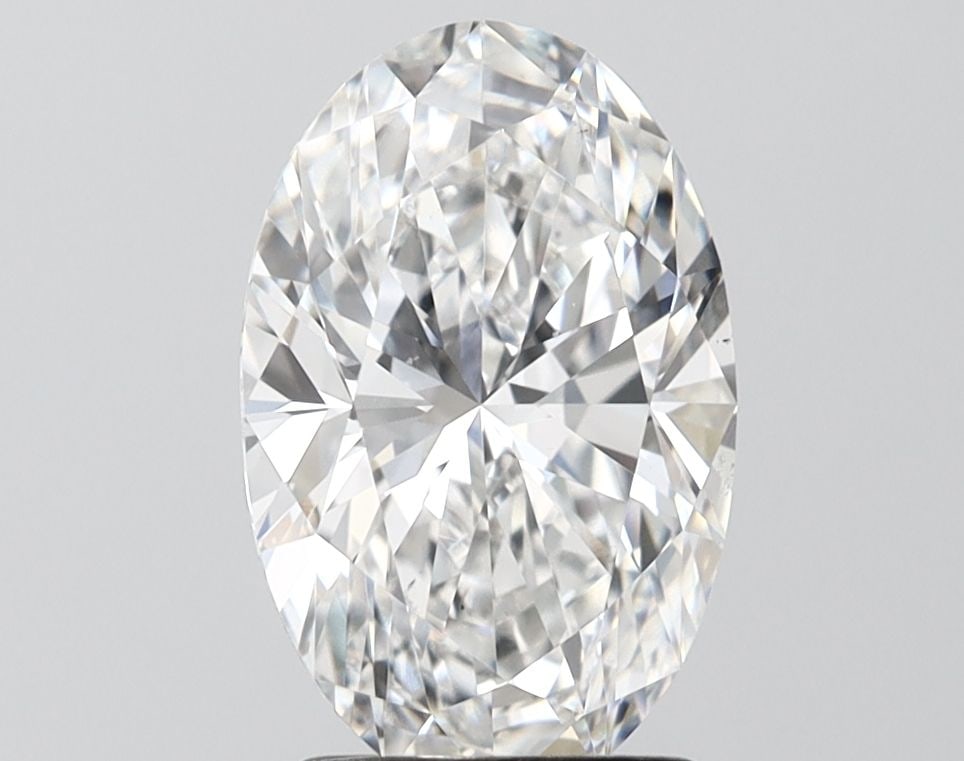 Loose Diamond - OVAL 2.58ct E VS1: Loose Diamond - OVAL 2.58ct E VS1 Source: This is a real non-mined Diamond that has been grown in a lab Shape: OVAL Carats: 2.58 Color: E Clarity: VS1 Certification: IGI Video: