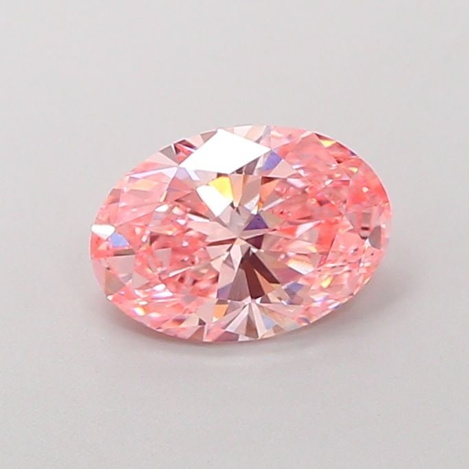 Loose Diamond - OVAL 1.49ct Fancy Vivid Pink VS2: Loose Diamond - OVAL 1.49ct Fancy Vivid Pink VS2 Source: This is a real non-mined Diamond that has been grown in a lab Shape: OVAL Carats: 1.49 Color: Fancy Vivid Pink Certification: IGI Video: