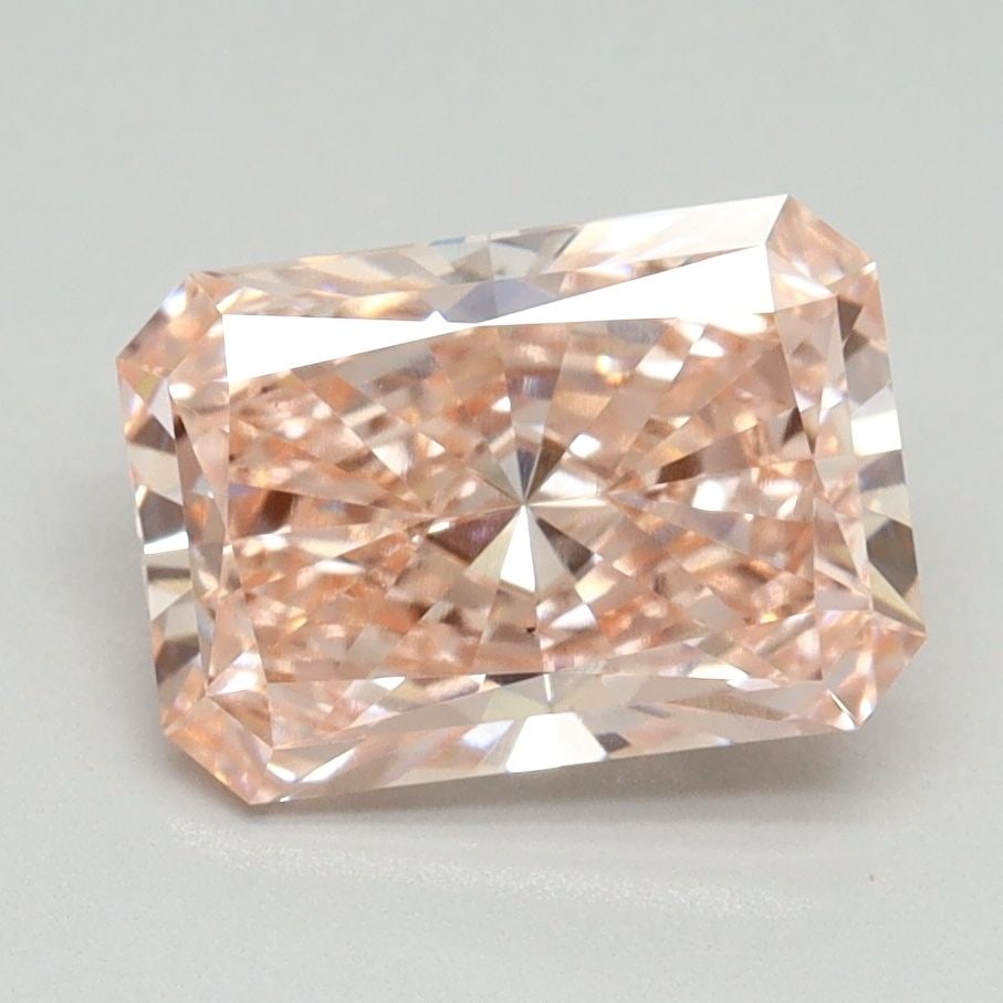 Loose Diamond - RADIANT 2.1ct Fancy Intense Pink VS2: Loose Diamond - RADIANT 2.1ct Fancy Intense Pink VS2 Source: This is a real non-mined Diamond that has been grown in a lab Shape: RADIANT Carats: 2.1 Color: Fancy Intense Pink Certification: IGI Video