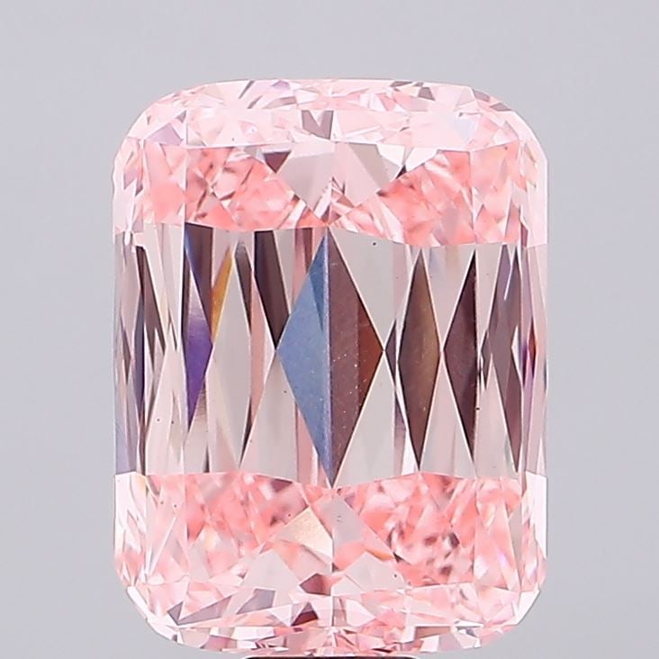 Loose Diamond - CUSHION MODIFIED 20.02ct Fancy Vivid Pink VS1: Loose Diamond - CUSHION MODIFIED 20.02ct Fancy Vivid Pink VS1 Source: This is a real non-mined Diamond that has been grown in a lab Shape: CUSHION MODIFIED Carats: 20.02 Color: Fancy Vivid Pink Certif