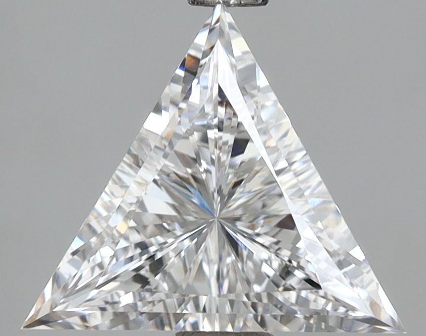 Loose Diamond - TRIANGULAR 1.56ct D VVS1: Loose Diamond - TRIANGULAR 1.56ct D VVS1 Source: This is a real non-mined Diamond that has been grown in a lab Shape: TRIANGULAR Carats: 1.56 Color: D Clarity: VVS1 Certification: IGI Video:
