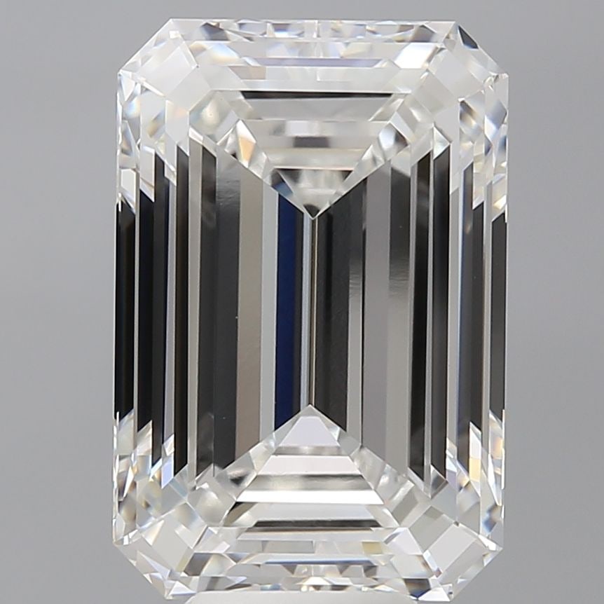 Loose Diamond - EMERALD 9.09ct F VVS2: Loose Diamond - EMERALD 9.09ct F VVS2 Source: This is a real non-mined Diamond that has been grown in a lab Shape: EMERALD Carats: 9.09 Color: F Clarity: VVS2 Certification: IGI Video: