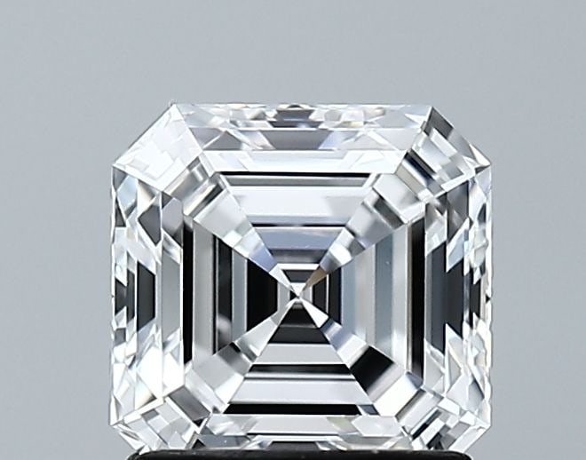 Loose Diamond - ASSCHER 1.45ct D VVS2: Loose Diamond - ASSCHER 1.45ct D VVS2 Source: This is a real non-mined Diamond that has been grown in a lab Shape: ASSCHER Carats: 1.45 Color: D Clarity: VVS2 Certification: GIA Video: