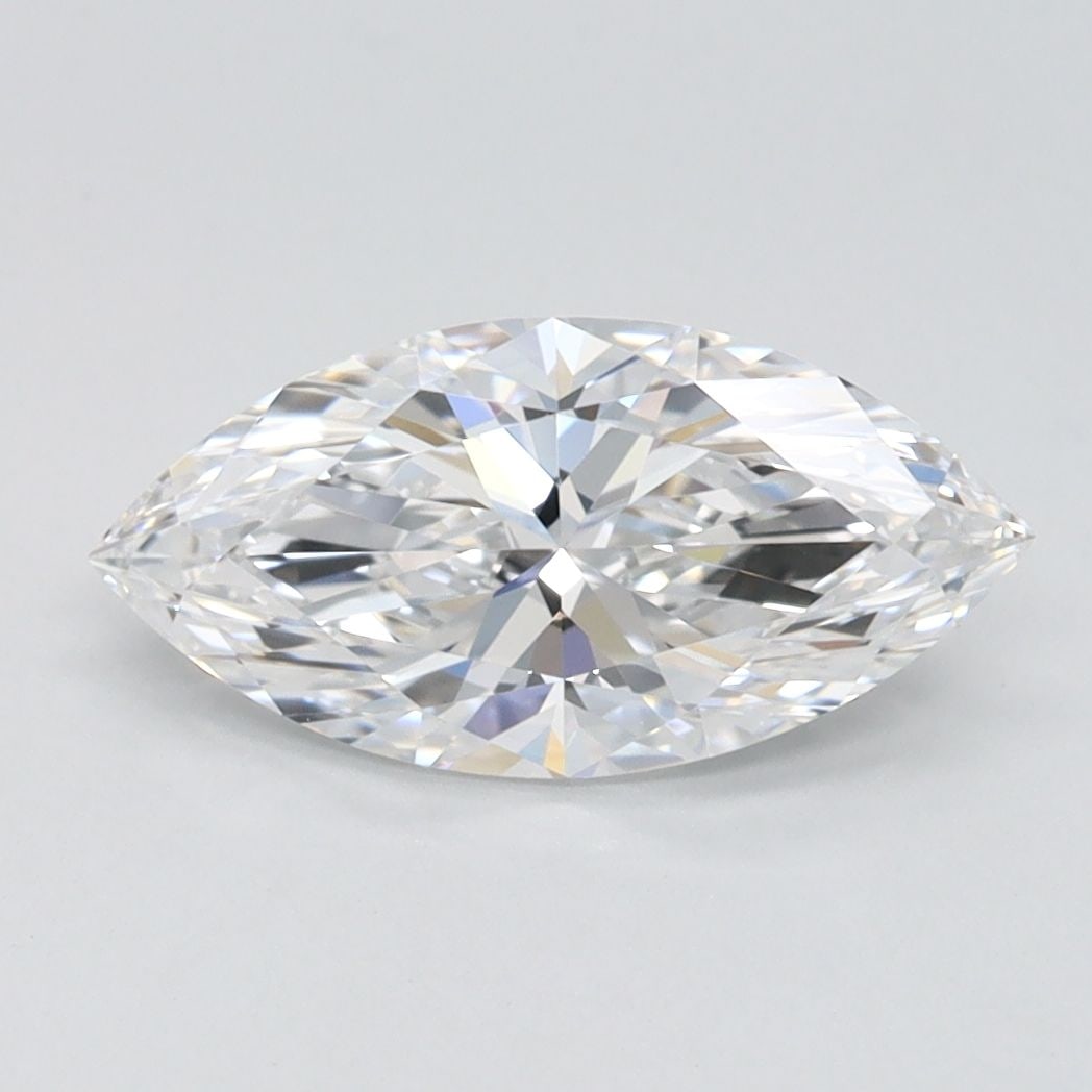 Loose Diamond - MARQUISE 1.07ct D FL: Loose Diamond - MARQUISE 1.07ct D FL Source: This is a real non-mined Diamond that has been grown in a lab Shape: MARQUISE Carats: 1.07 Color: D Clarity: FL Certification: IGI Video: