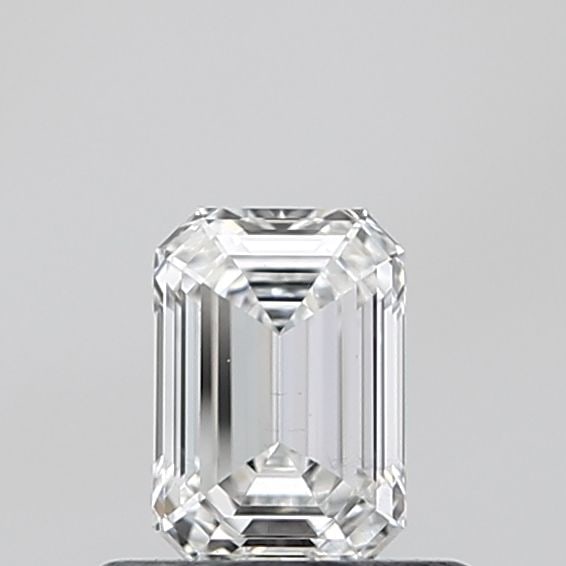 Loose Diamond - EMERALD 0.53ct E VS2: Loose Diamond - EMERALD 0.53ct E VS2 Source: This is a real non-mined Diamond that has been grown in a lab Shape: EMERALD Carats: 0.53 Color: E Clarity: VS2 Certification: IGI Video: