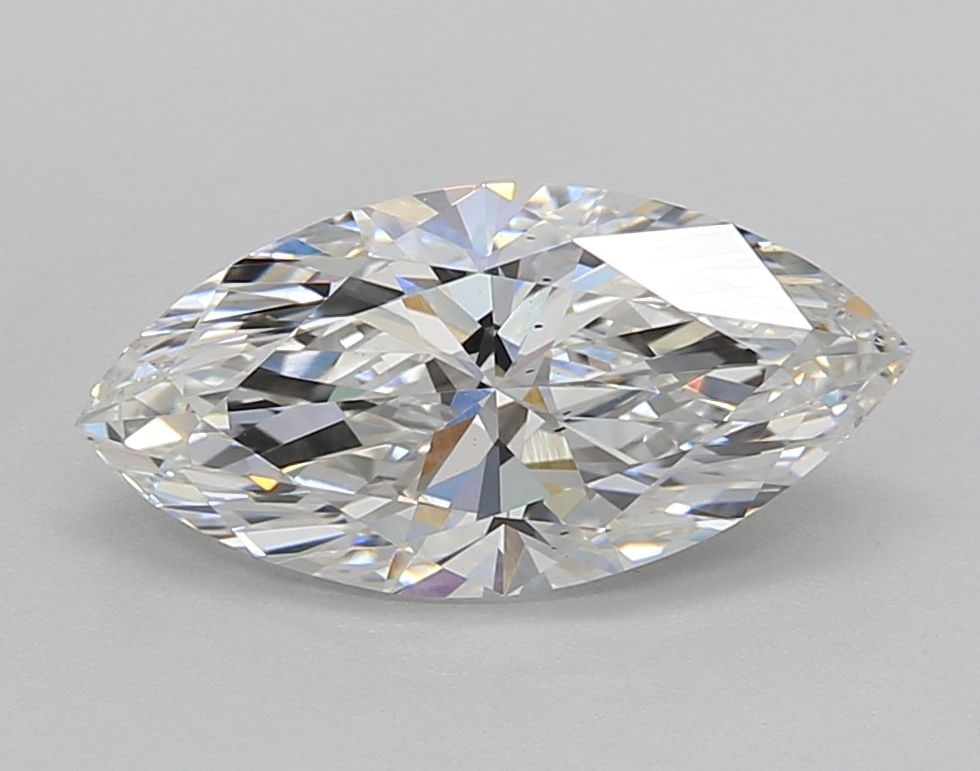 Loose Diamond - MARQUISE 2.0ct F SI1: Loose Diamond - MARQUISE 2.0ct F SI1 Source: This is a real non-mined Diamond that has been grown in a lab Shape: MARQUISE Carats: 2.0 Color: F Clarity: SI1 Certification: NONE Video: