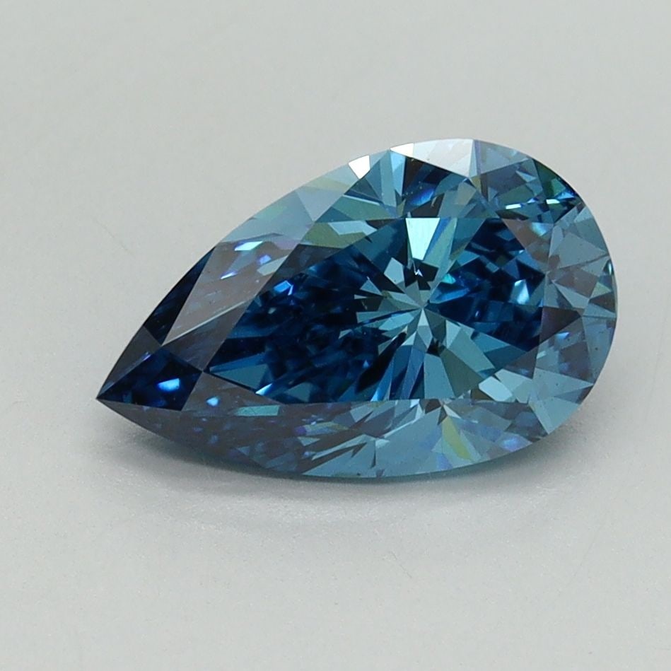 Loose Diamond - PEAR 1.57ct Fancy Vivid Blue VVS2 (1 of 1)