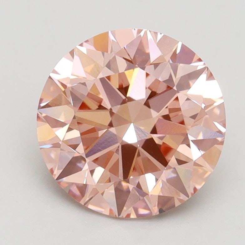 Loose Diamond - ROUND 2.07ct Fancy Intense Pink VS2: Loose Diamond - ROUND 2.07ct Fancy Intense Pink VS2 Source: This is a real non-mined Diamond that has been grown in a lab Shape: ROUND Carats: 2.07 Color: Fancy Intense Pink Certification: IGI Video: