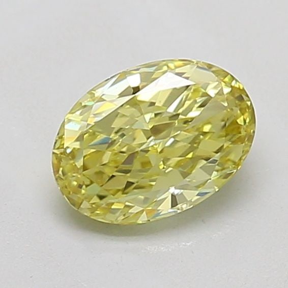 Loose Diamond - OVAL 0.7ct Fancy Intense Yellow VS1: Loose Diamond - OVAL 0.7ct Fancy Intense Yellow VS1 Source: This is a real non-mined Diamond that has been grown in a lab Shape: OVAL Carats: 0.7 Color: Fancy Intense Yellow Certification: IGI Video: