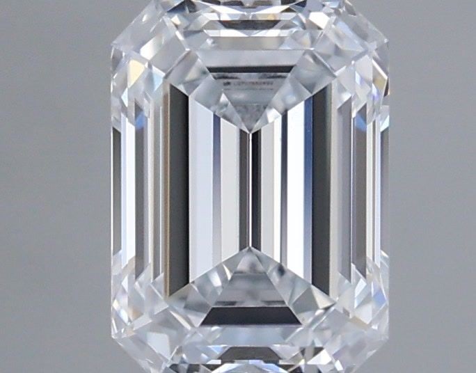 Loose Diamond - EMERALD 0.74ct E VVS2: Loose Diamond - EMERALD 0.74ct E VVS2 Source: This is a real non-mined Diamond that has been grown in a lab Shape: EMERALD Carats: 0.74 Color: E Clarity: VVS2 Certification: IGI Video: