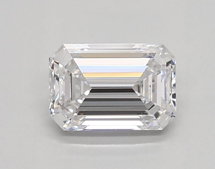 Loose Diamond - EMERALD 0.84ct D VVS2: Loose Diamond - EMERALD 0.84ct D VVS2 Source: This is a real non-mined Diamond that has been grown in a lab Shape: EMERALD Carats: 0.84 Color: D Clarity: VVS2 Certification: IGI Video: