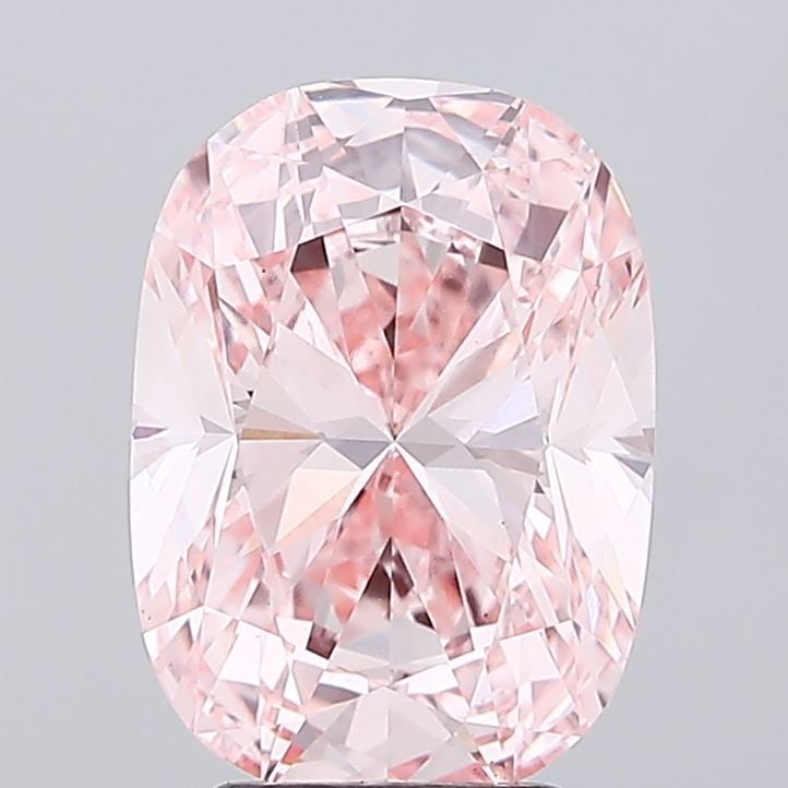Loose Diamond - CUSHION BRILLIANT 3.91ct Fancy Vivid Pink VS1: Loose Diamond - CUSHION BRILLIANT 3.91ct Fancy Vivid Pink VS1 Source: This is a real non-mined Diamond that has been grown in a lab Shape: CUSHION BRILLIANT Carats: 3.91 Color: Fancy Vivid Pink Certif