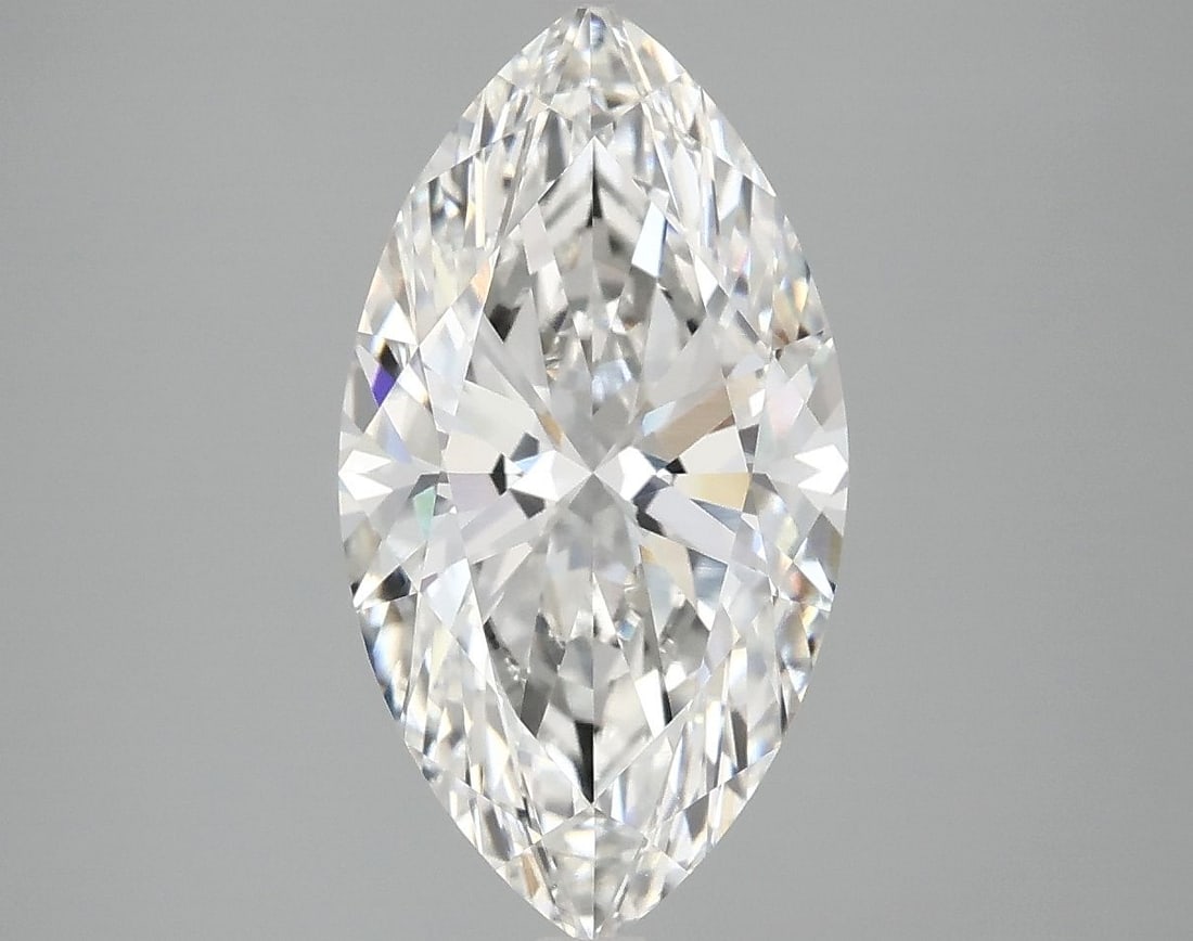 Loose Diamond - MARQUISE 3.22ct F VVS2: Loose Diamond - MARQUISE 3.22ct F VVS2 Source: This is a real non-mined Diamond that has been grown in a lab Shape: MARQUISE Carats: 3.22 Color: F Clarity: VVS2 Certification: IGI Video: