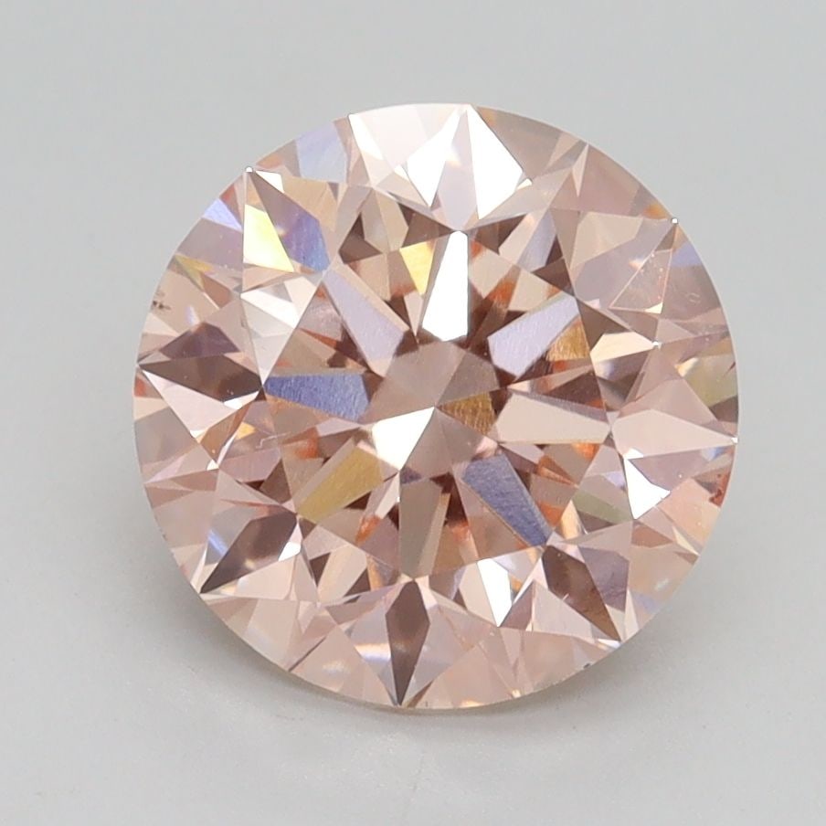 Loose Diamond - ROUND 2.7ct Fancy Intense Pink VS2: Loose Diamond - ROUND 2.7ct Fancy Intense Pink VS2 Source: This is a real non-mined Diamond that has been grown in a lab Shape: ROUND Carats: 2.7 Color: Fancy Intense Pink Certification: IGI Video: