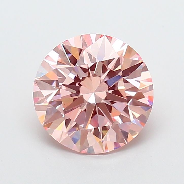 Ideal Loose Diamond - ROUND 3.5ct Fancy Intense Pink VS1: Ideal Loose Diamond - ROUND 3.5ct Fancy Intense Pink VS1 Source: This is a real non-mined Diamond that has been grown in a lab Shape: ROUND Carats: 3.5 Color: Fancy Intense Pink Certification: IGI Vid