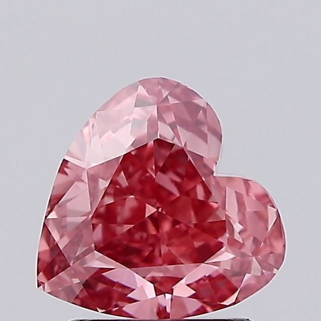 Loose Diamond - HEART 1.59ct Fancy Vivid Pink VS1 (1 of 1)