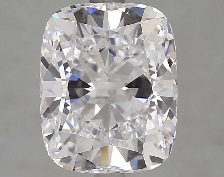 Loose Diamond - CUSHION BRILLIANT 4.07ct D VVS2: Loose Diamond - CUSHION BRILLIANT 4.07ct D VVS2 Source: This is a real non-mined Diamond that has been grown in a lab Shape: CUSHION BRILLIANT Carats: 4.07 Color: D Clarity: VVS2 Certification: GIA Vi