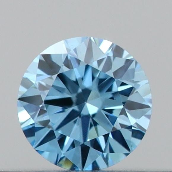 Loose Diamond - ROUND 0.19ct Fancy Vivid Blue VS1: Loose Diamond - ROUND 0.19ct Fancy Vivid Blue VS1 Source: This is a real non-mined Diamond that has been grown in a lab Shape: ROUND Carats: 0.19 Color: Fancy Vivid Blue Certification: IGI Video: