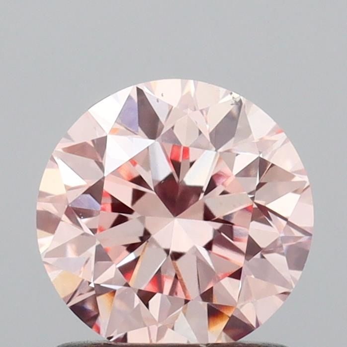 Loose Diamond - ROUND 1.06ct Fancy Intense Pink VS1: Loose Diamond - ROUND 1.06ct Fancy Intense Pink VS1 Source: This is a real non-mined Diamond that has been grown in a lab Shape: ROUND Carats: 1.06 Color: Fancy Intense Pink Certification: IGI Video: