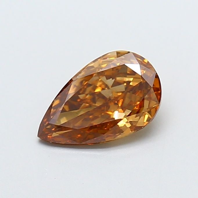 Loose Diamond - PEAR 1.01ct Fancy Brown VS1: Loose Diamond - PEAR 1.01ct Fancy Brown VS1 Source: This is a real non-mined Diamond that has been grown in a lab Shape: PEAR Carats: 1.01 Color: Fancy Brown Certification: IGI Video: