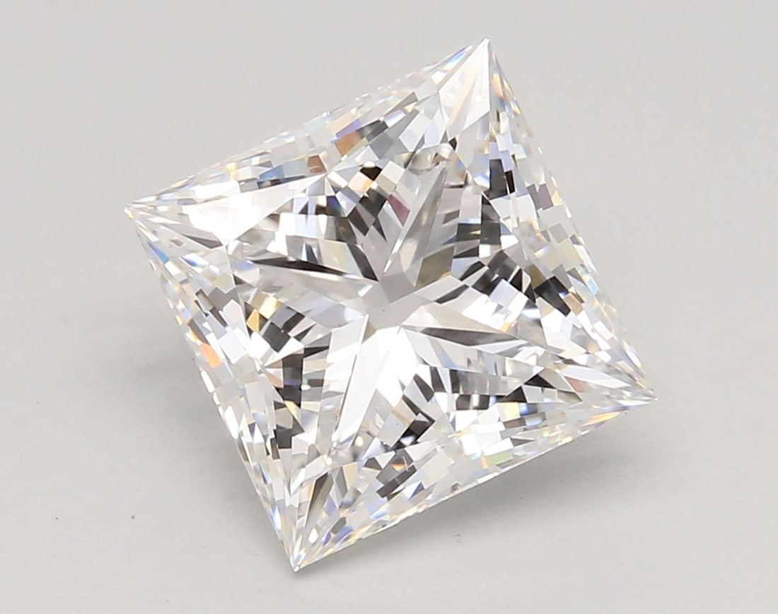 Loose Diamond - PRINCESS 5.06ct E VS1: Loose Diamond - PRINCESS 5.06ct E VS1 Source: This is a real non-mined Diamond that has been grown in a lab Shape: PRINCESS Carats: 5.06 Color: E Clarity: VS1 Certification: IGI Video: