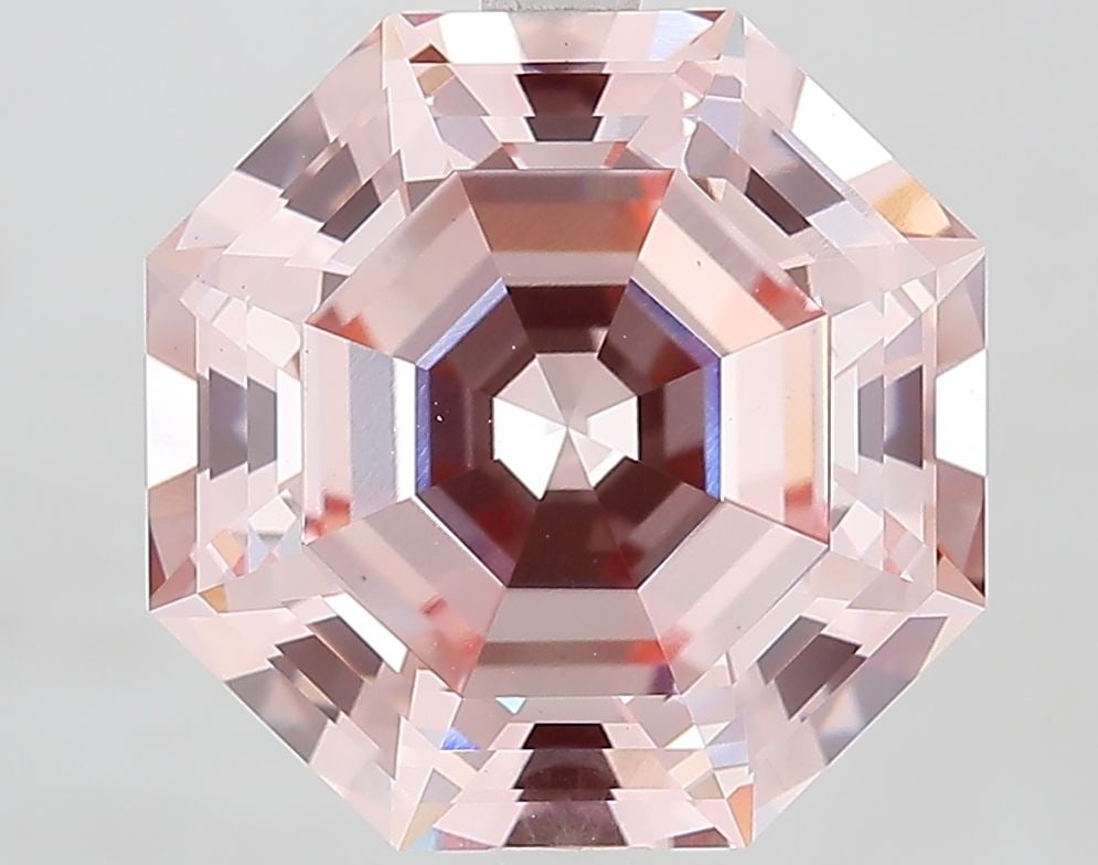Loose Diamond - OCTAGONAL 5.99ct Fancy Intense Pink VS1: Loose Diamond - OCTAGONAL 5.99ct Fancy Intense Pink VS1 Source: This is a real non-mined Diamond that has been grown in a lab Shape: OCTAGONAL Carats: 5.99 Color: Fancy Intense Pink Certification: IGI
