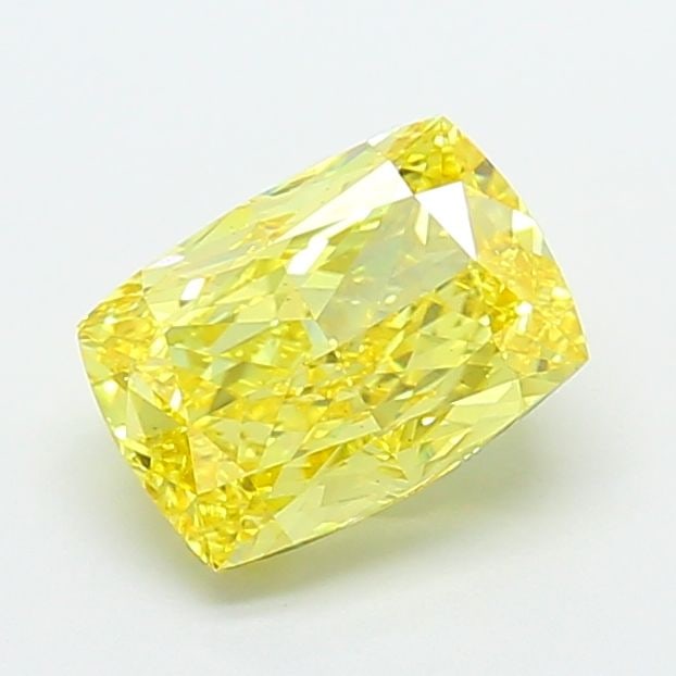 Loose Diamond - CUSHION MODIFIED 3.05ct Fancy Vivid Yellow VS2: Loose Diamond - CUSHION MODIFIED 3.05ct Fancy Vivid Yellow VS2 Source: This is a real non-mined Diamond that has been grown in a lab Shape: CUSHION MODIFIED Carats: 3.05 Color: Fancy Vivid Yellow