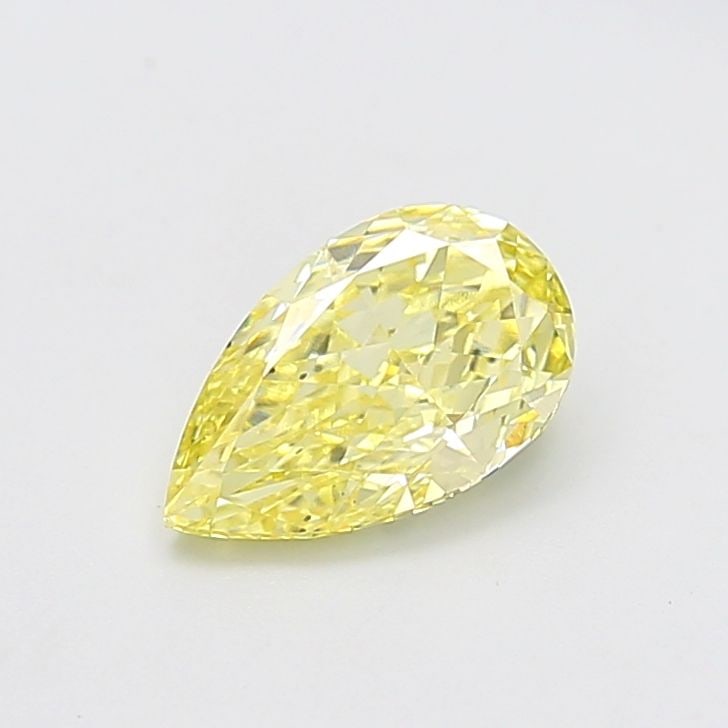 Loose Diamond - PEAR 1.56ct Fancy Yellow VS2: Loose Diamond - PEAR 1.56ct Fancy Yellow VS2 Source: This is a real non-mined Diamond that has been grown in a lab Shape: PEAR Carats: 1.56 Color: Fancy Yellow Certification: IGI Video: