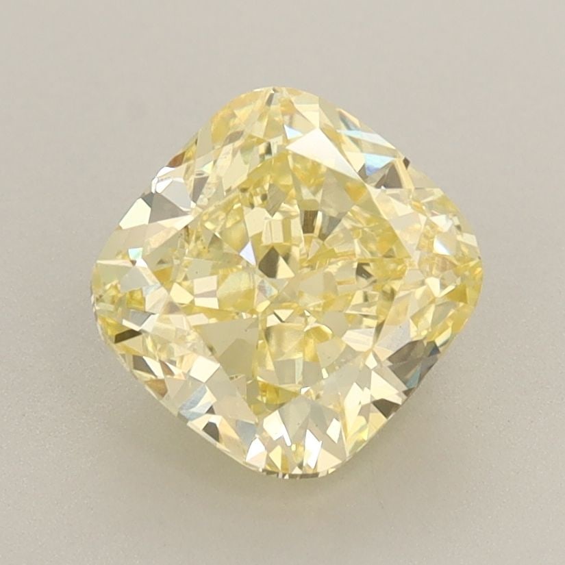 Loose Diamond - CUSHION MODIFIED 2.02ct Fancy Intense Yellow VS1 (1 of 1)