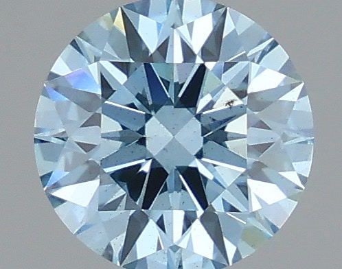 Ideal Loose Diamond - ROUND 1.01ct Fancy Vivid Blue SI1: Ideal Loose Diamond - ROUND 1.01ct Fancy Vivid Blue SI1 Source: This is a real non-mined Diamond that has been grown in a lab Shape: ROUND Carats: 1.01 Color: Fancy Vivid Blue Certification: IGI Video