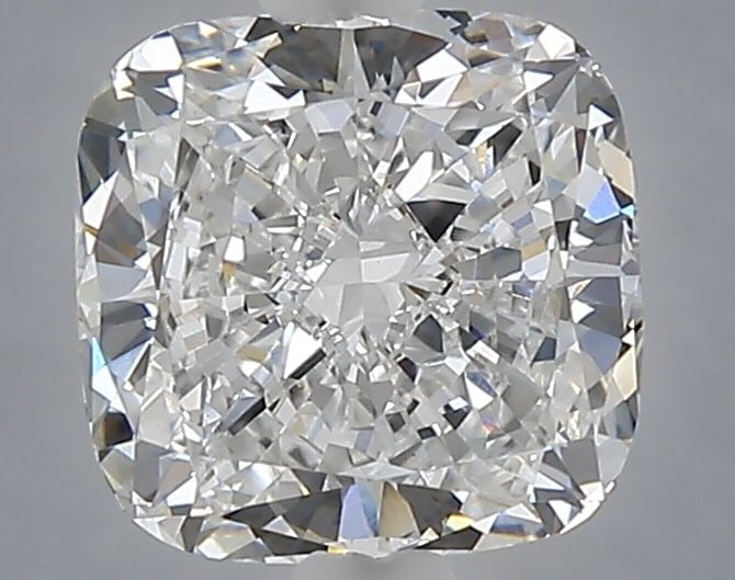 Loose Diamond - CUSHION BRILLIANT 2.08ct E VS1: Loose Diamond - CUSHION BRILLIANT 2.08ct E VS1 Source: This is a real non-mined Diamond that has been grown in a lab Shape: CUSHION BRILLIANT Carats: 2.08 Color: E Clarity: VS1 Certification: NONE Vid