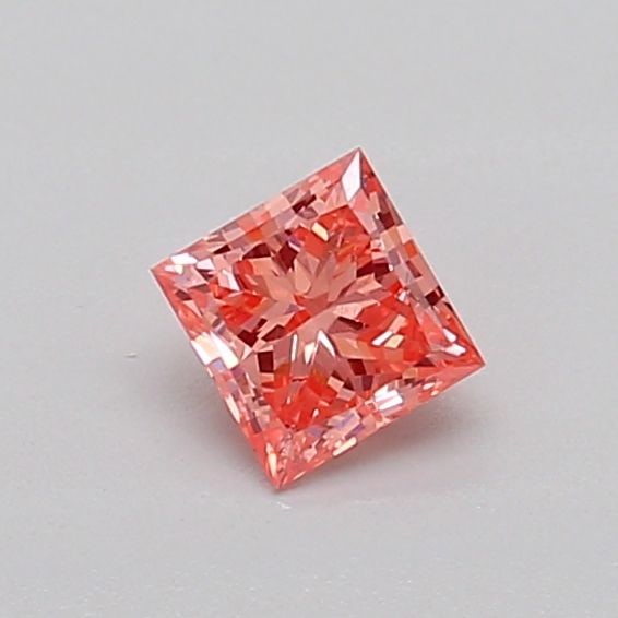 Loose Diamond - PRINCESS 0.32ct Fancy Vivid Pink VS2: Loose Diamond - PRINCESS 0.32ct Fancy Vivid Pink VS2 Source: This is a real non-mined Diamond that has been grown in a lab Shape: PRINCESS Carats: 0.32 Color: Fancy Vivid Pink Certification: IGI Video