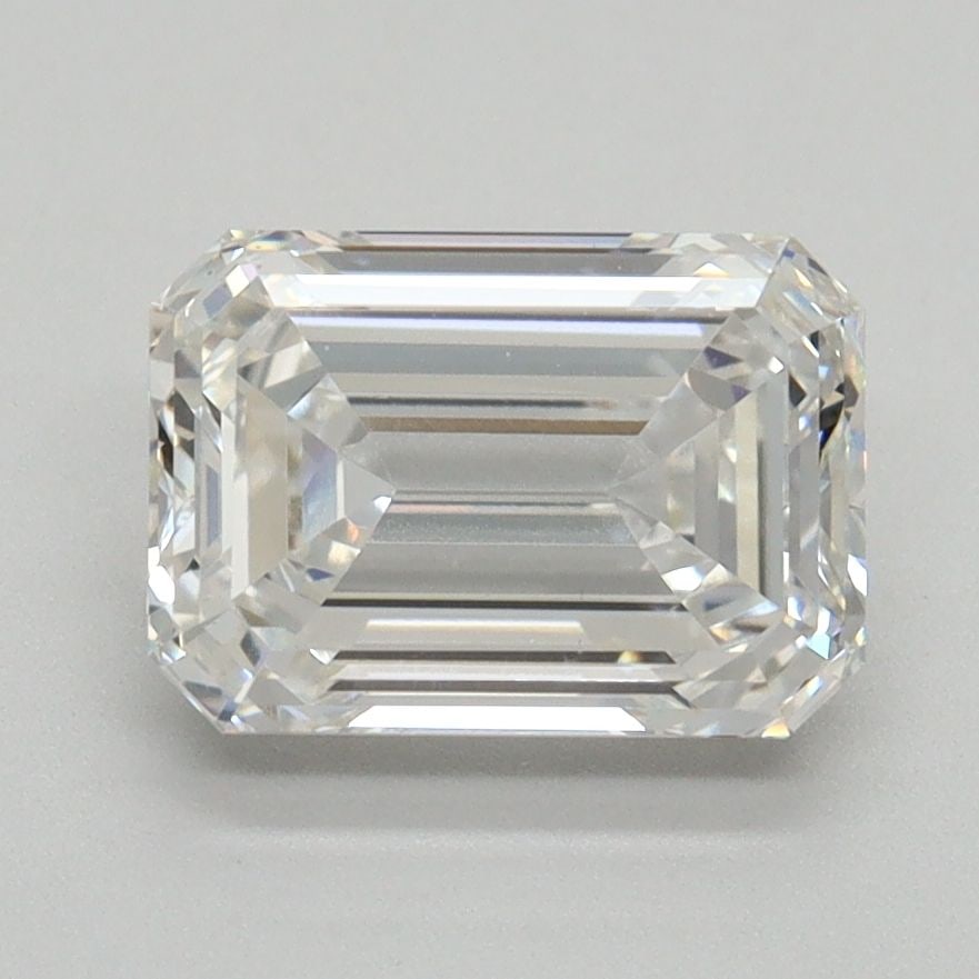 Loose Diamond - EMERALD 2.1ct F VS1: Loose Diamond - EMERALD 2.1ct F VS1 Source: This is a real non-mined Diamond that has been grown in a lab Shape: EMERALD Carats: 2.1 Color: F Clarity: VS1 Certification: NONE Video: