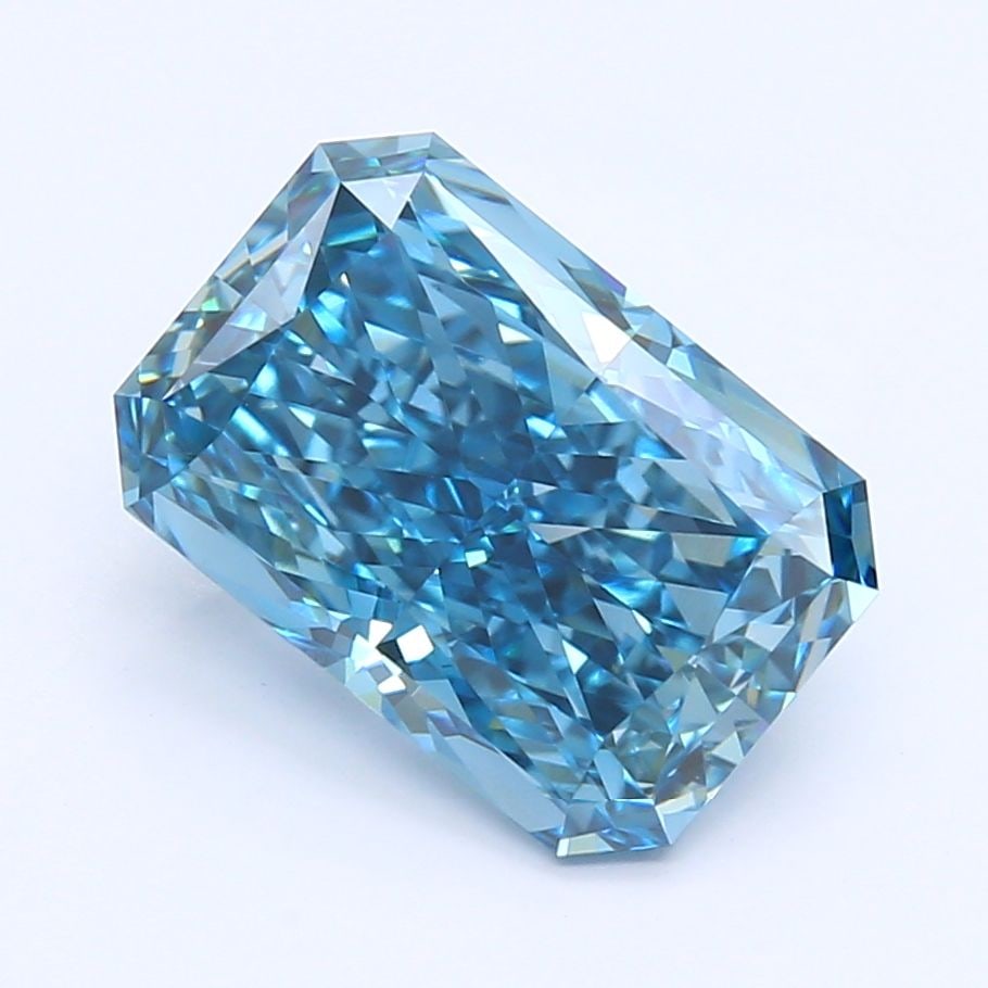 Loose Diamond - RADIANT 1.99ct Fancy Vivid Blue VS1: Loose Diamond - RADIANT 1.99ct Fancy Vivid Blue VS1 Source: This is a real non-mined Diamond that has been grown in a lab Shape: RADIANT Carats: 1.99 Color: Fancy Vivid Blue Certification: NONE Video:
