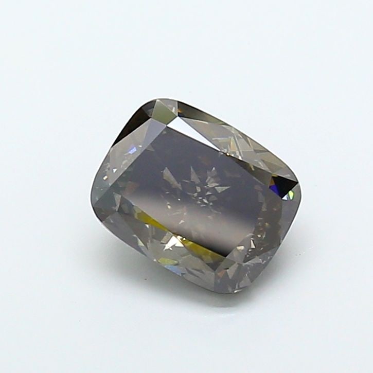 Loose Diamond - CUSHION MODIFIED 4.82ct Fancy Deep Gray SI2 (1 of 1)