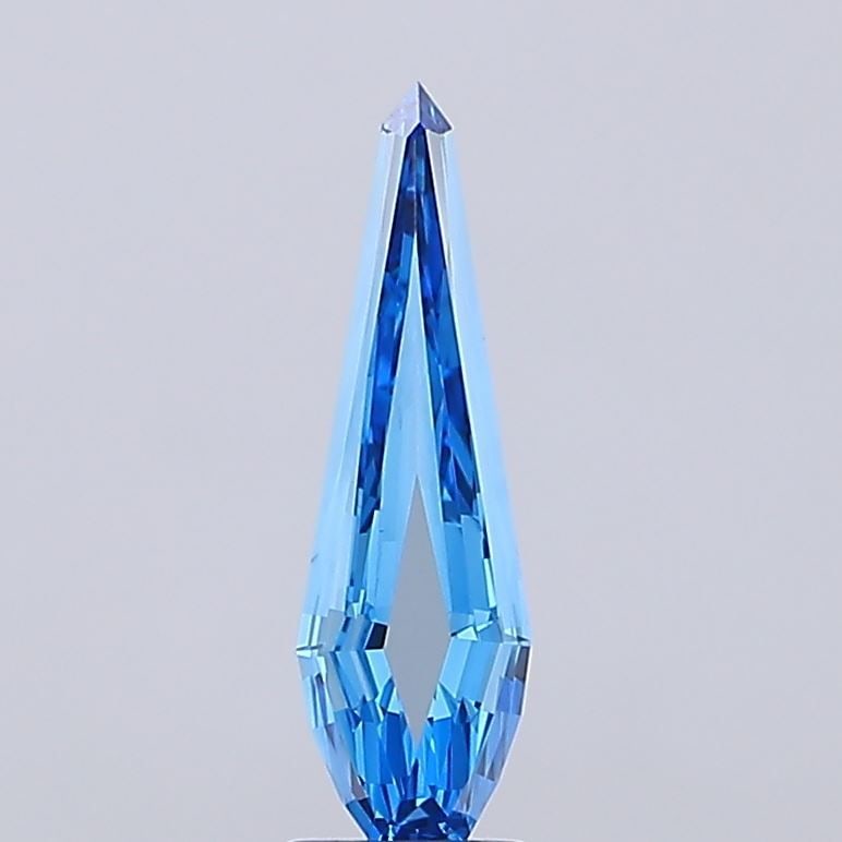 Loose Diamond - OTHER 1.84ct Fancy Vivid Blue VS1: Loose Diamond - OTHER 1.84ct Fancy Vivid Blue VS1 Source: This is a real non-mined Diamond that has been grown in a lab Shape: OTHER Carats: 1.84 Color: Fancy Vivid Blue Certification: IGI Video: