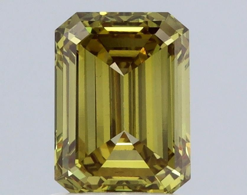 Loose Diamond - EMERALD 1.68ct Green VVS2: Loose Diamond - EMERALD 1.68ct Green VVS2 Source: This is a real non-mined Diamond that has been grown in a lab Shape: EMERALD Carats: 1.68 Color: Green Certification: NONE Video: