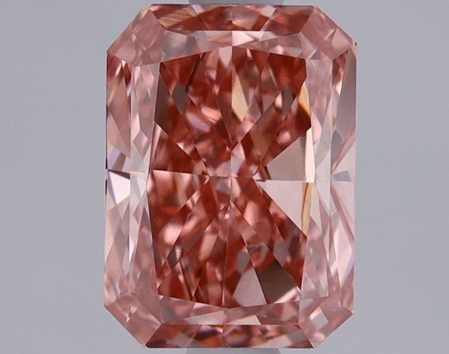 Loose Diamond - RADIANT 1.15ct Fancy Vivid Pink VS2: Loose Diamond - RADIANT 1.15ct Fancy Vivid Pink VS2 Source: This is a real non-mined Diamond that has been grown in a lab Shape: RADIANT Carats: 1.15 Color: Fancy Vivid Pink Certification: IGI Video: