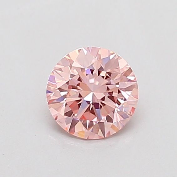 Loose Diamond - ROUND 0.45ct Fancy Vivid Pink VS1: Loose Diamond - ROUND 0.45ct Fancy Vivid Pink VS1 Source: This is a real non-mined Diamond that has been grown in a lab Shape: ROUND Carats: 0.45 Color: Fancy Vivid Pink Certification: NONE PLEASE NOT