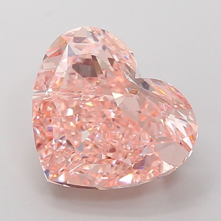 Loose Diamond - HEART 6.02ct Fancy Intense Pink VS2: Loose Diamond - HEART 6.02ct Fancy Intense Pink VS2 Source: This is a real non-mined Diamond that has been grown in a lab Shape: HEART Carats: 6.02 Color: Fancy Intense Pink Certification: IGI Video: