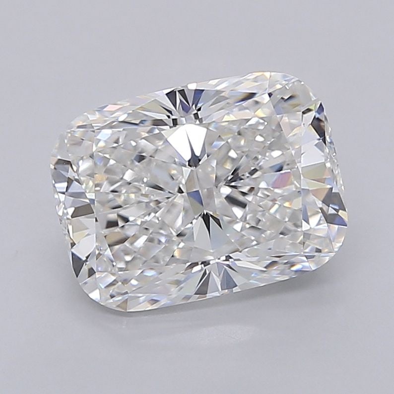 Loose Diamond - CUSHION MODIFIED 3.03ct E VVS2: Loose Diamond - CUSHION MODIFIED 3.03ct E VVS2 Source: This is a real non-mined Diamond that has been grown in a lab Shape: CUSHION MODIFIED Carats: 3.03 Color: E Clarity: VVS2 Certification: IGI Vide