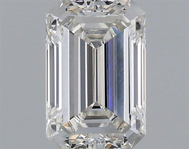 Loose Diamond - EMERALD 0.89ct G VVS2: Loose Diamond - EMERALD 0.89ct G VVS2 Source: This is a real non-mined Diamond that has been grown in a lab Shape: EMERALD Carats: 0.89 Color: G Clarity: VVS2 Certification: IGI Video: