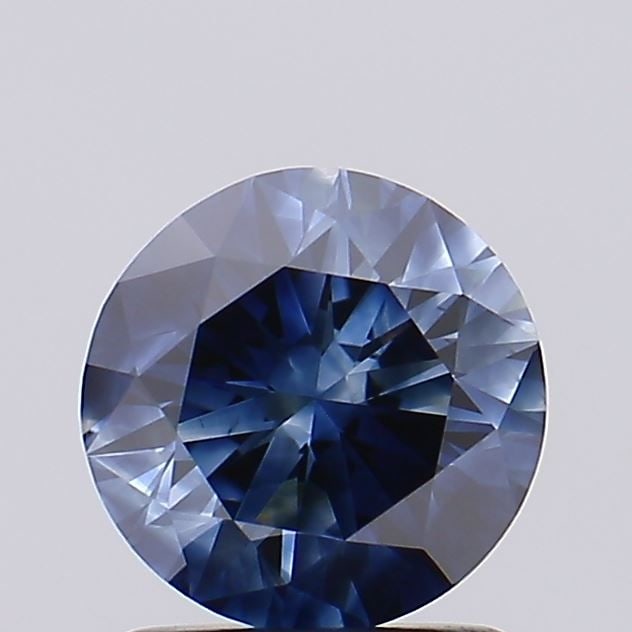 Loose Diamond - ROUND 1.34ct Fancy Deep Blue VS2: Loose Diamond - ROUND 1.34ct Fancy Deep Blue VS2 Source: This is a real non-mined Diamond that has been grown in a lab Shape: ROUND Carats: 1.34 Color: Fancy Deep Blue Certification: NONE Video:
