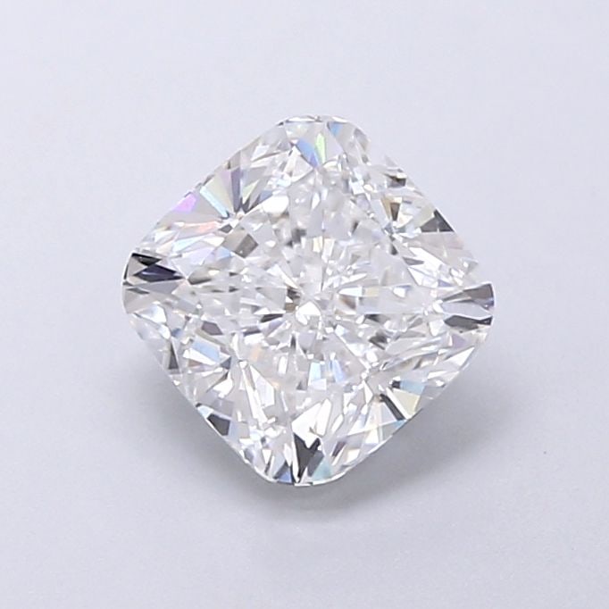 Loose Diamond - CUSHION BRILLIANT 1.77ct D VVS2: Loose Diamond - CUSHION BRILLIANT 1.77ct D VVS2 Source: This is a real non-mined Diamond that has been grown in a lab Shape: CUSHION BRILLIANT Carats: 1.77 Color: D Clarity: VVS2 Certification: IGI Vi